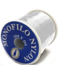 CUCIRINI NYLON  200 YDS SPOLETTE MONOF.TRIS BIANCO