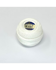 CORDONETTO DMC N. 50 - (1 GOM X 20 G.) BIANCO 5200