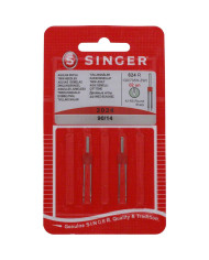 AGHI MACCHINA SINGER 824R GEMELLI 4 MM (CT 2 PZ)