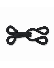 GANCI ED OCCHIELLI RIVESTIMENTO NERO (BL 3 PZ)