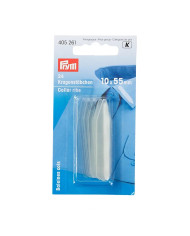 STECCA PER COLLETTI MM 10 X 55 TRASP. (CONF 24 PZ)