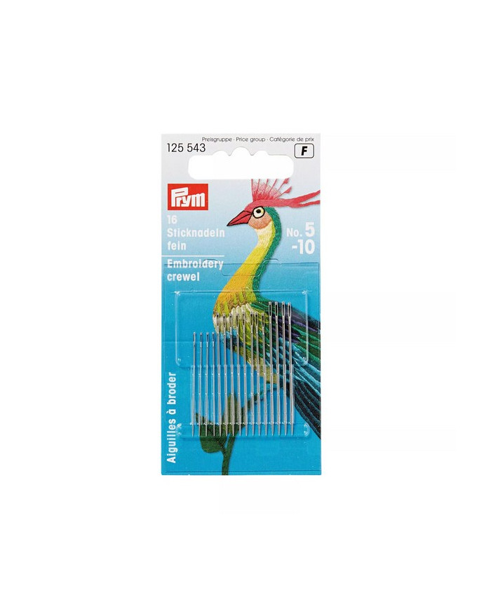 AGHI PRYM RICAMO ASSORTIMENTO 5  / 10 (16 PZ)