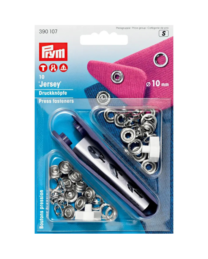 BOTTONI DA RIBADIRE ANELLO NICHEL MM 10 (10 PZ)