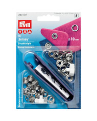 BOTTONI DA RIBADIRE ANELLO NICHEL MM 10 (10 PZ)