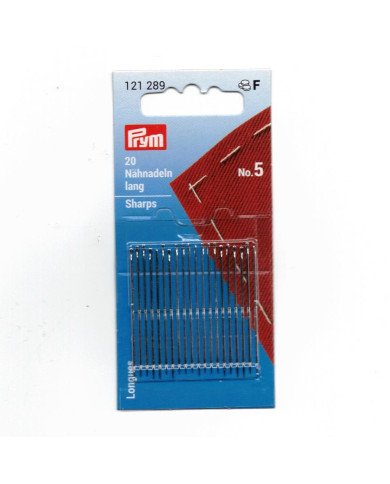 AGHI PRYM CUCIRE LUNGHI N. 5 0,80X40 MM