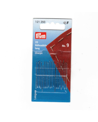 AGHI PRYM CUCIRE LUNGHI N. 9 0,60 X 34 MM