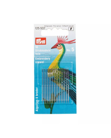 AGHI PRYM RICAMO N. 5 (CARTINA 16 PEZZI)