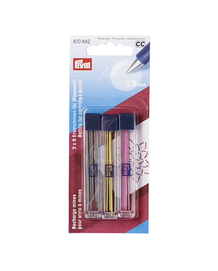 RICAMBI PER MATITA CON CARTUCCIA COL.ASS. 18 PZ