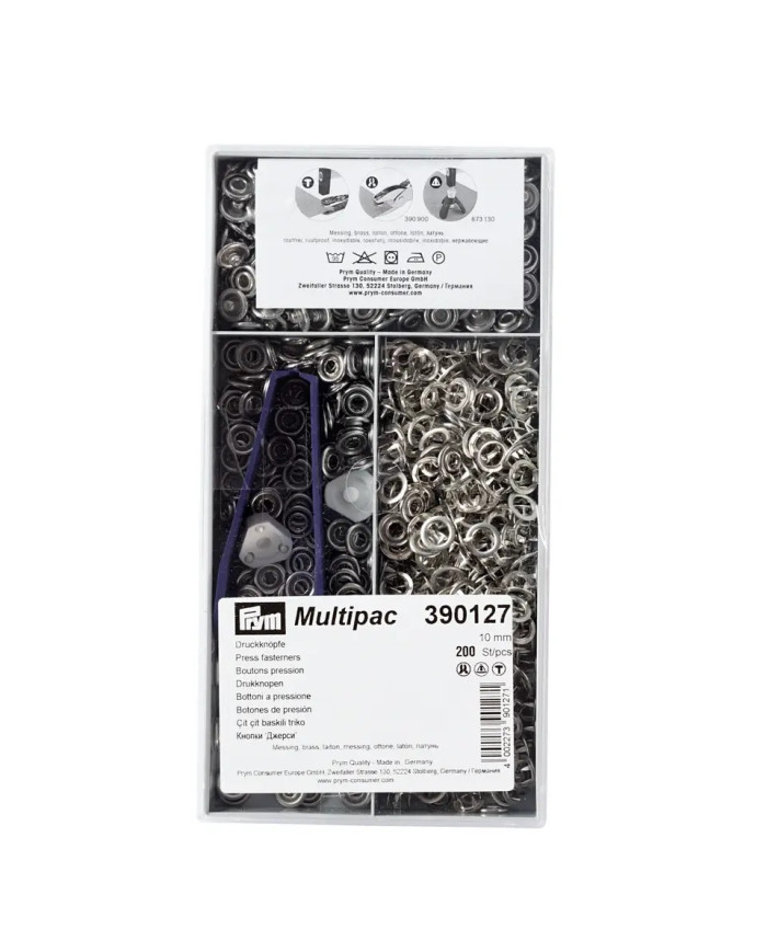 BOTTONI DA RIBADIRE JERSEY NICHEL MM 10 (200 PZ)