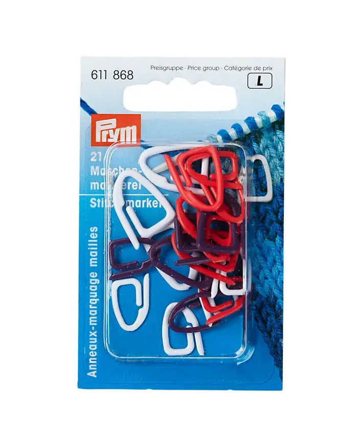 SEGNAMAGLIE PRYM (COLORI ASSORTITI, 21 PZ)