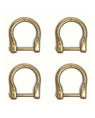 GANCI PER MANICI 1,8 CM PRYM OTTONE ANTICO
