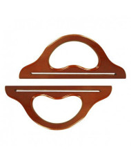 MANICI BORSA MA110 LEGNO CM 27