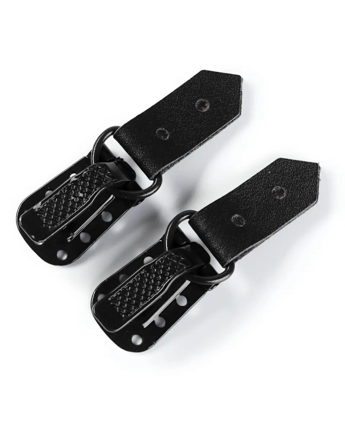 CLIPS PER PELLICCERIA NERO (BLISTER 2 PZ)