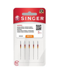 AGHI MACCHINA SINGER PER TESSUTI 801 (N. 80)