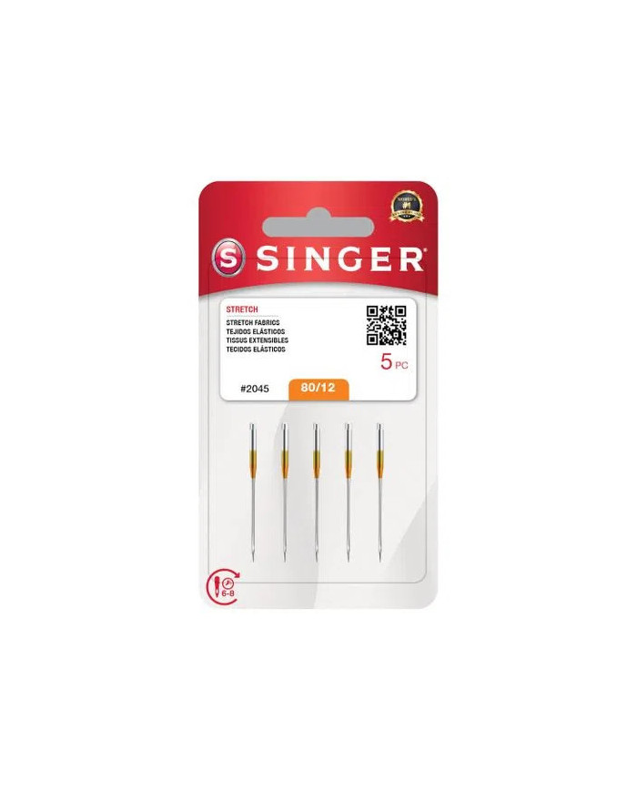 AGHI MACCHINA SINGER PER JERSEY 841 (N. 80)