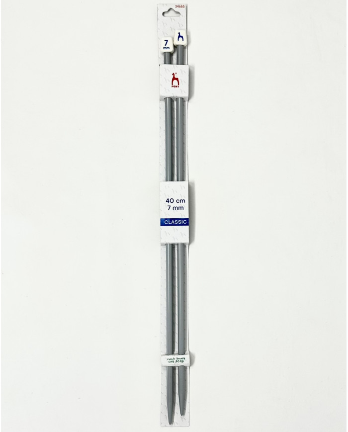 FERRI MAGLIA IN PLASTICA CM 40 MIS. 7,0