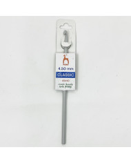 UNCINETTI LANA ALLUMINIO CM 15 MIS.  4,50 MM