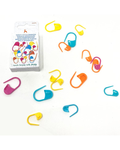 SEGNAPUNTI PONY (15 PZ) PLASTICA ASS.