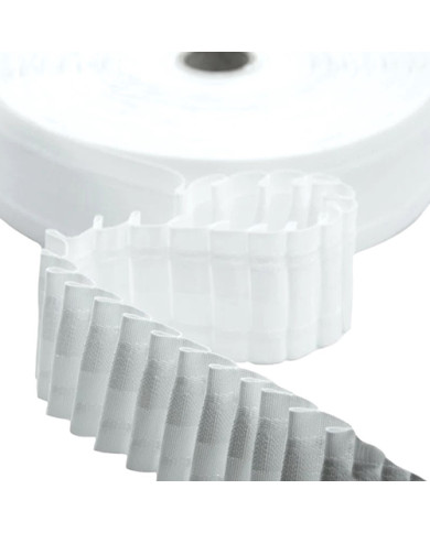 NASTRO ARRICCIATENDE N201/40/TR 40 MM TRASP.(50MT)