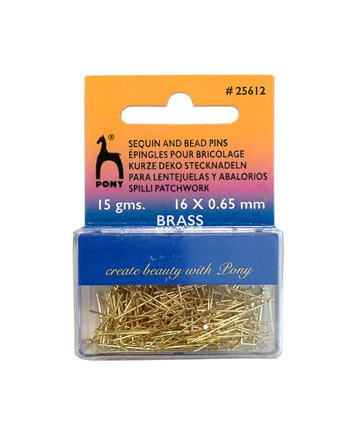 SPILLI PATCHWORK OTTONE 16 X 0,65 MM. (15 GR)