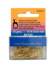 SPILLI PATCHWORK OTTONE 16 X 0,65 MM. (15 GR)