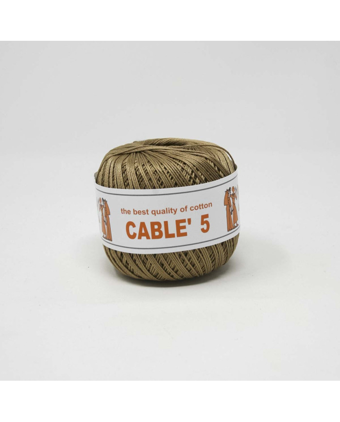 COTONE CABLE ISPE N. 5 (50 G.) UNITO 003 BRONZO D