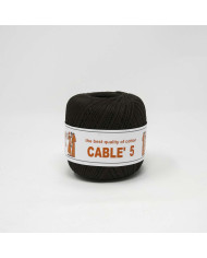 COTONE CABLE ISPE N. 5 (50 G.) UNITO 004 MARRONE