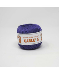 COTONE CABLE ISPE N. 5 (50 G.) UNITO 044 VIOLA