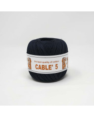 COTONE CABLE ISPE N. 5 (50 G.) UNITO 049 BLU SCUR