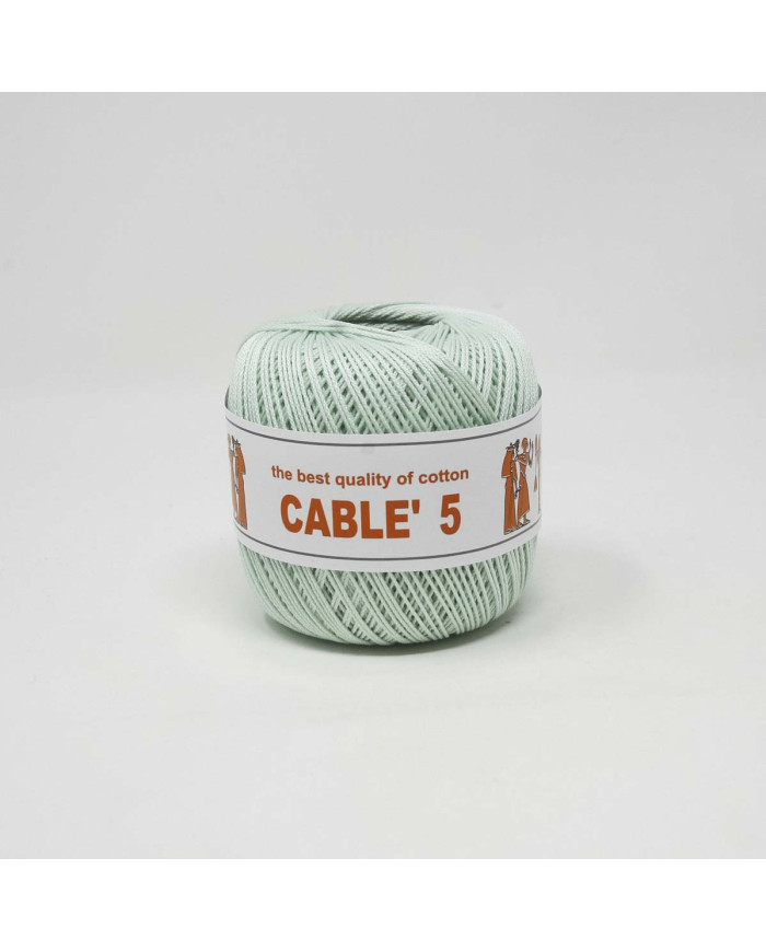 COTONE CABLE ISPE N. 5 (50 G.) UNITO 062 VERDE AC