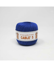 COTONE CABLE ISPE N. 5 (50 G.) UNITO 066 BLU ELET