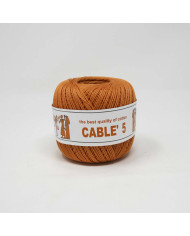 COTONE CABLE ISPE N. 5 (50 G.) UNITO 074 ARANCIO