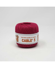 COTONE CABLE ISPE N. 5 (50 G.) UNITO 080 FUXIA