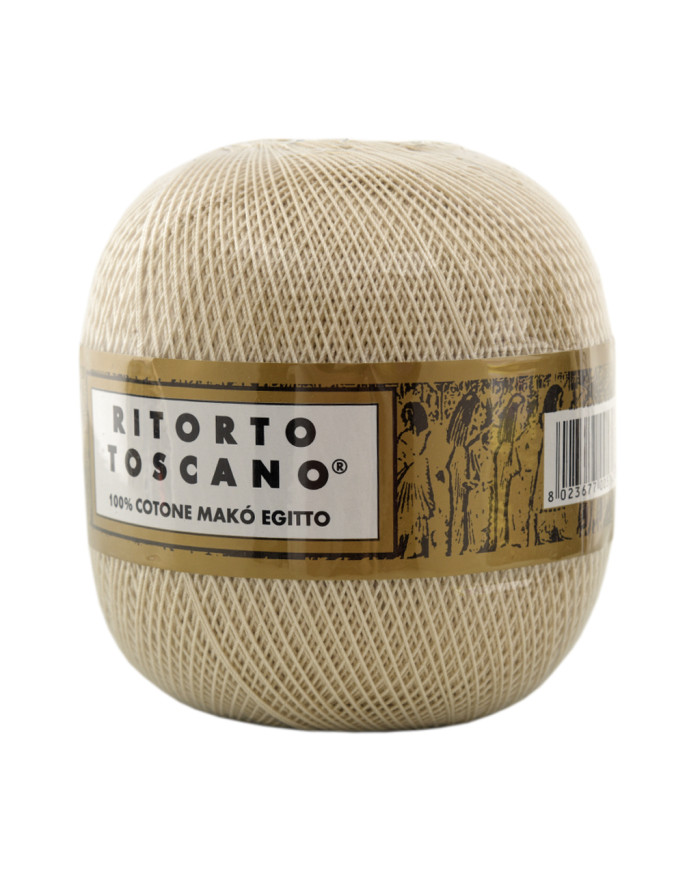 RITORTO TOSCANO 12 (1 GOM X 100 G.) ECRU