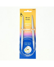 FERRI CIRCOLARI PLASTICA CM 80 N. 8,0