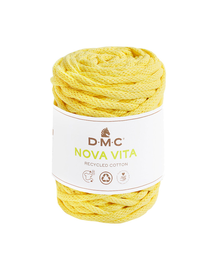 DMC NOVA VITA 12 (250 GR, 55 MT) 091 GIALLINO