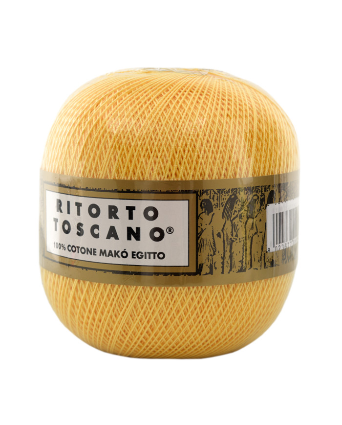 RITORTO TOSCANO 12 (1 GOM X 100 G.) GIALLO CHIARO