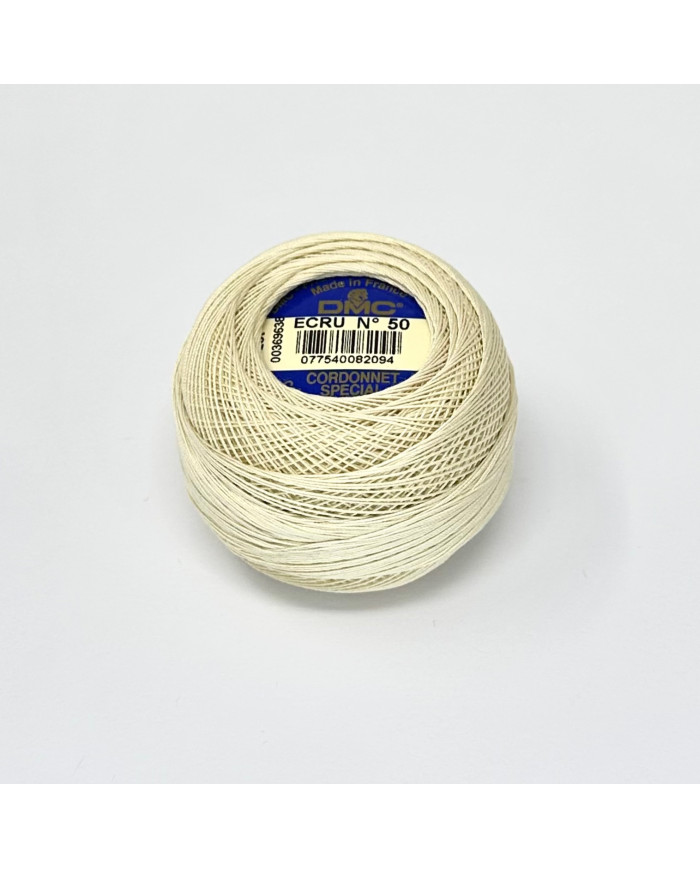 CORDONETTO DMC N. 50 - (1 GOM X 20 G.) ECRU