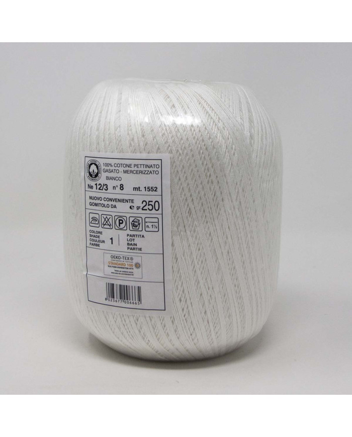 RITORTO BURANO ISPE  8/3 N. 5 (GOM 250 GR) BIANCO