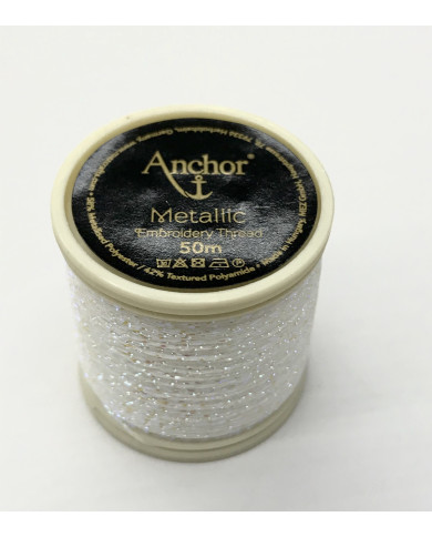 ANCHOR METALLIC (ROCCHETTO MT.50) COL 304 BIANCO