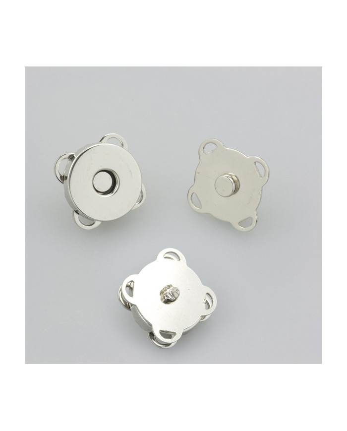 CHIUSURA MAGNETICA PER BORSE FF439 MM 15 ARGENTO
