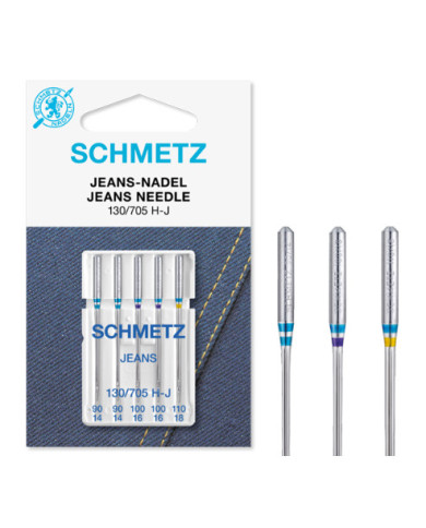 AGHI MACCHINA 130/705 H-J JEANS N.90/110 (5 AGHI)