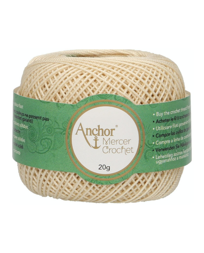 CORDONETTO ANCORA (GOM X 20 G.) N.  60 ECRU