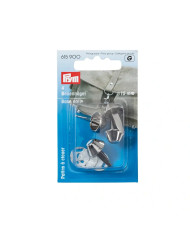 PIEDINI PER BORSE DIAM 15 MM ARGENTO (4 PZ)