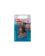 CHIUSURA A PULSANTE 26MM ARGENTO ANT.1PZ