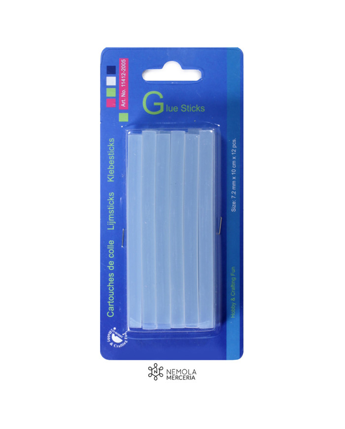 COLLA A CALDO CM  7,2 X 10 CM (BL 12 PZ)