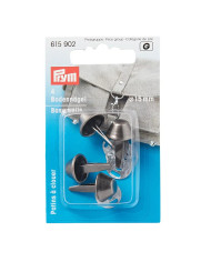 PIEDINI PER BORSE DIAM 15 MM ARGENTO ANT. (4 PZ)