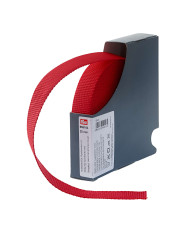 CINGHIA PER ZAINI 25 MM ROSSO