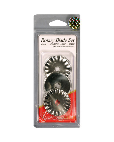 LAME DI RICAMBIO ASSORT. DA 45 MM BLSTR 3 PZ.