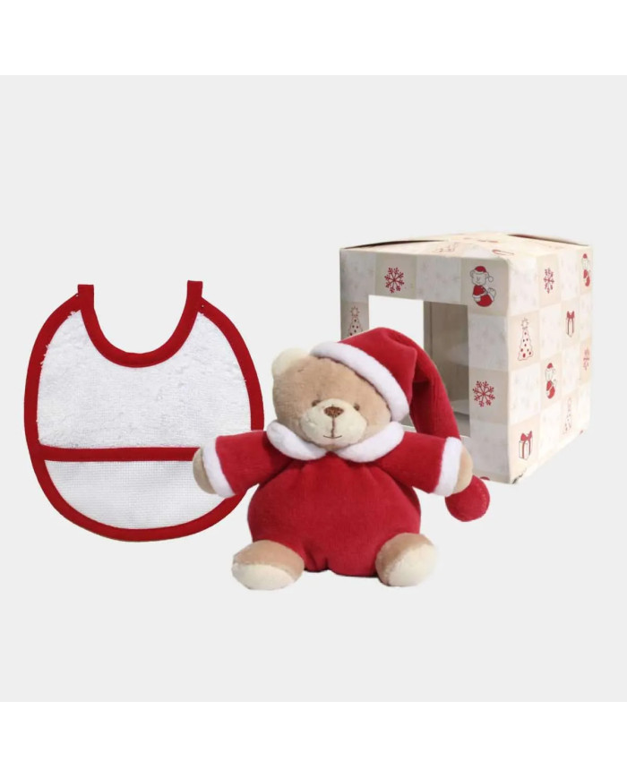 SCATOLA NATALE ORSETTO + BAVAGLIA